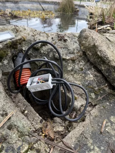 Alimentation électrique de pompes de bassin sur le plateau picard, Saint-Just-en-Chaussée, CONI ELEC