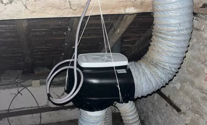 Installation de VMC, Saint-Just-en-Chaussée, CONI ELEC