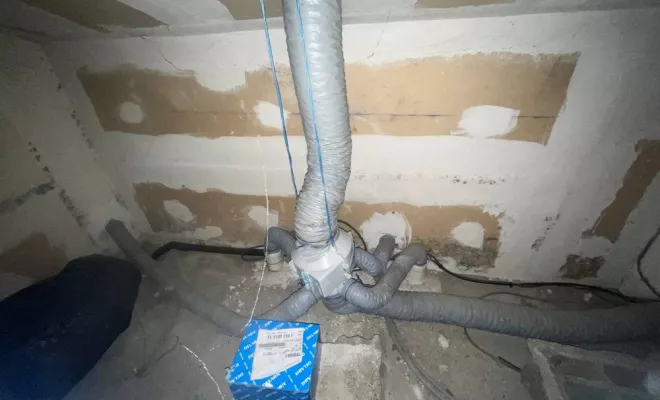 Installation de VMC, Saint-Just-en-Chaussée, CONI ELEC
