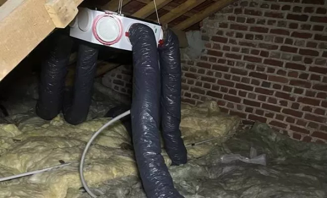Installation de VMC, Saint-Just-en-Chaussée, CONI ELEC